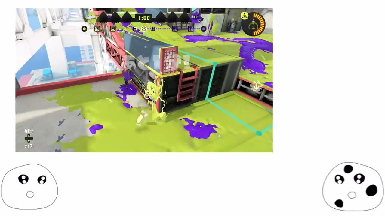 スプラトゥーン3の実況③「パン粉プロジェクトの仲間と一対一で勝負！」