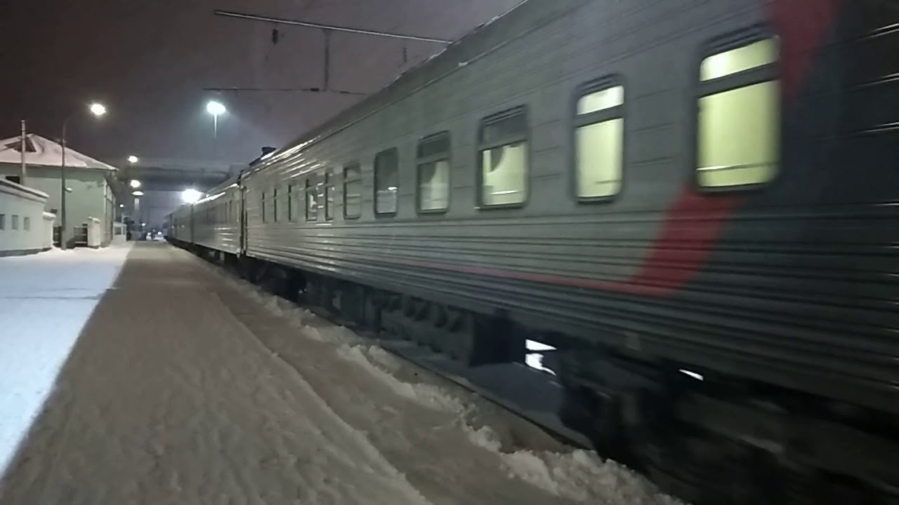 ЧС4Т-449 с поездом 034 