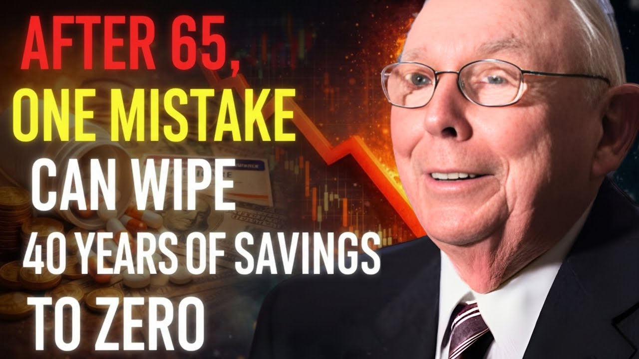 Charlie Munger Wisdom: 1 Mistake After 65 That Can Destroy 40 Years of Saving