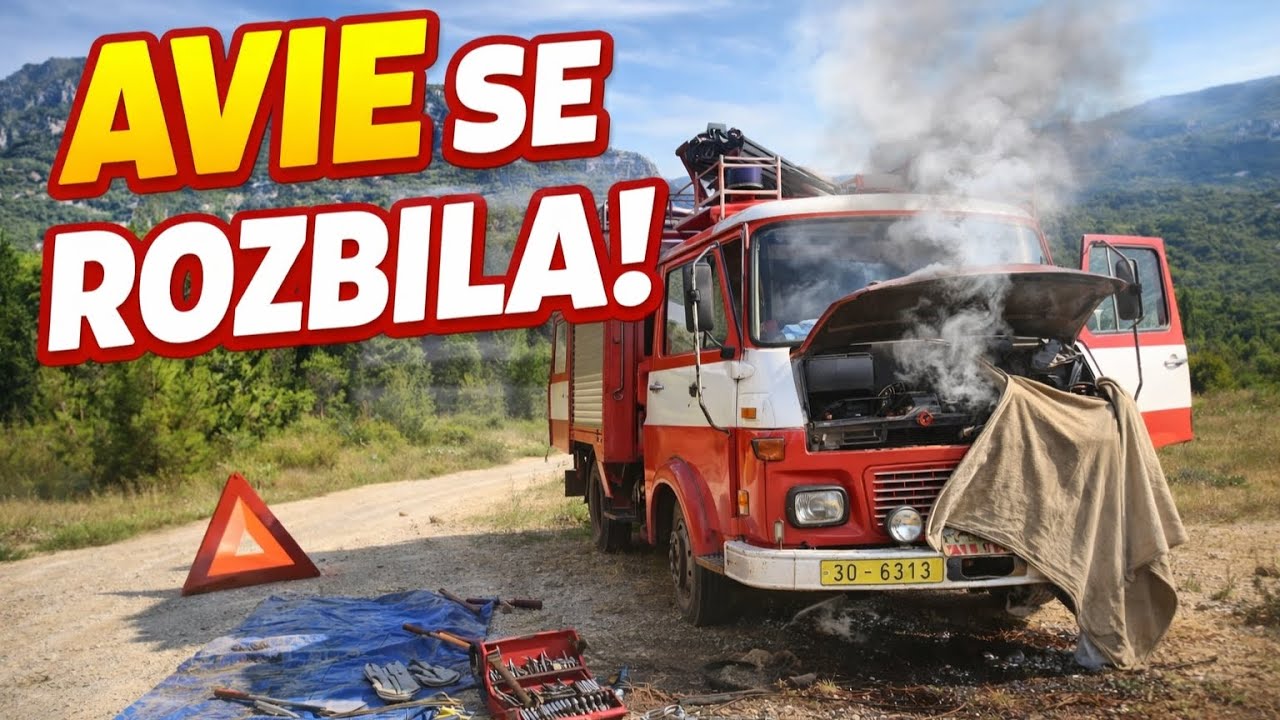 Rozbila Se Nám Avia V Černé Hoře (roadtrip - part 3)
