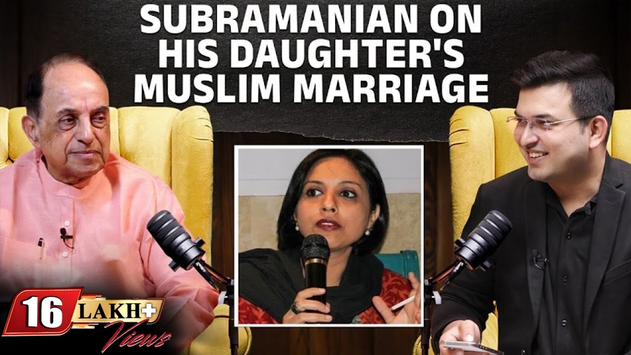 Subramanian Swamy On His Daughter’s Muslim Marriage . | Shubhankar Mishra|  Suhasini Haidar|