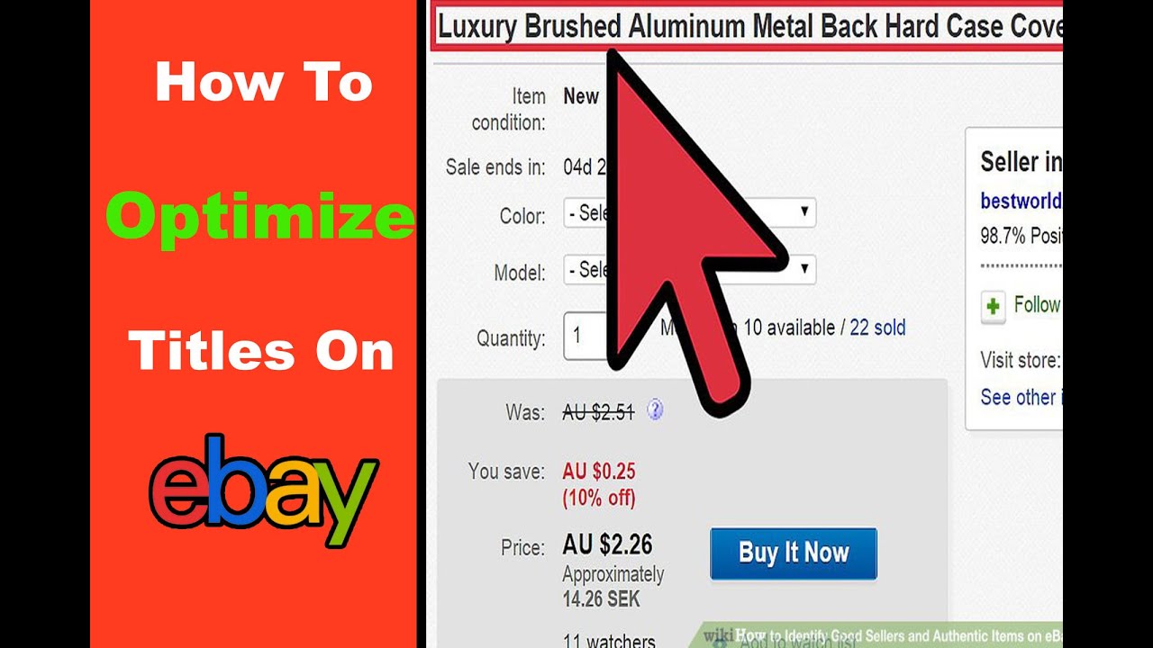 How to optimize your titles on Ebay | Ebay Title optimization | Ebay selling Tricks and Tips