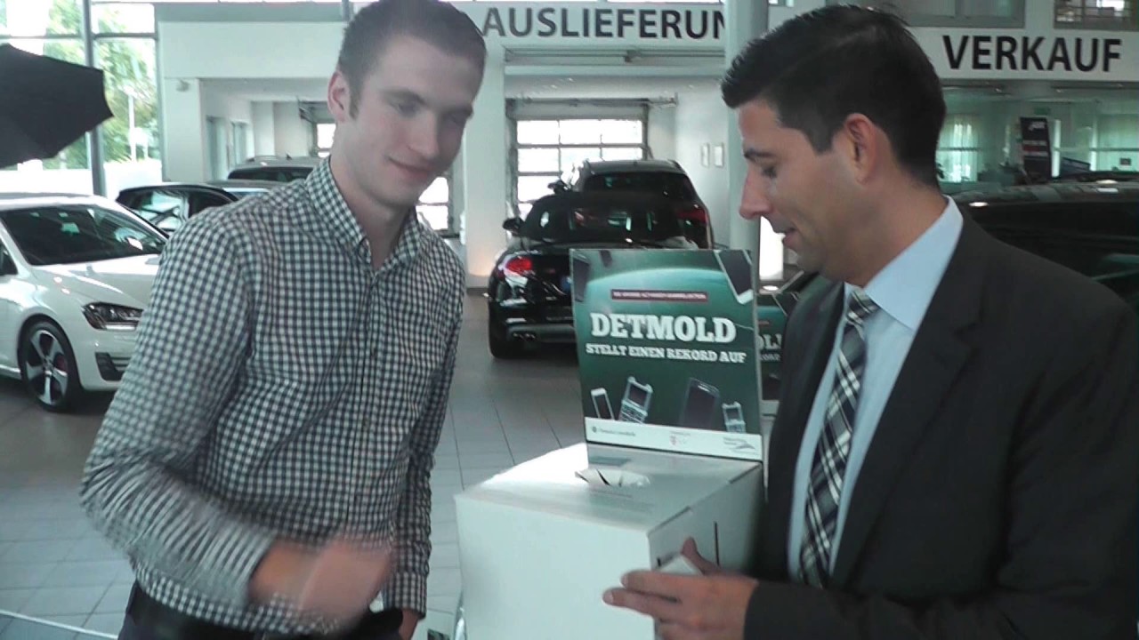 Autohaus Stegelmann   Handy Sammelrekord Detmold