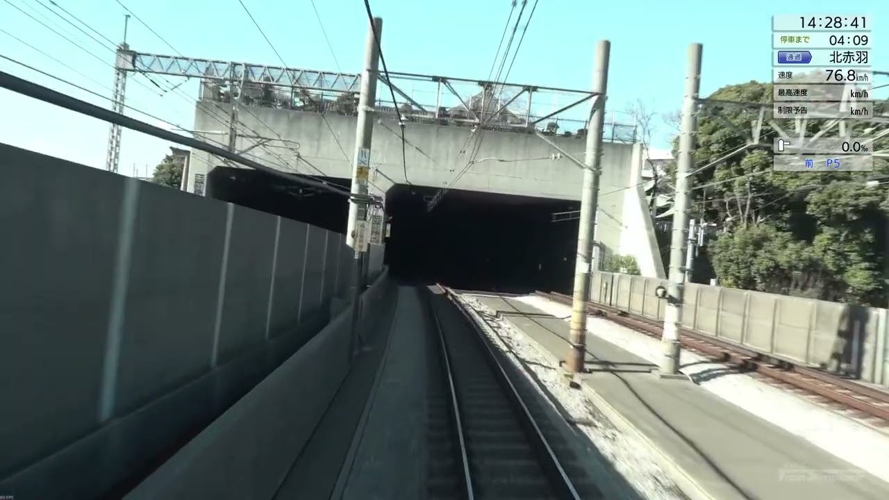JR east train simulator （JR 東日本 トレインシミュレーター）埼京線・川越線快速②池袋→大宮