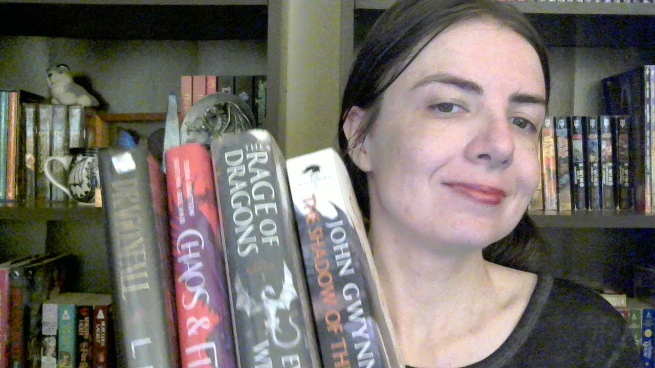 Booktube: June 2024 Library Haul; Here There be Dragons!
