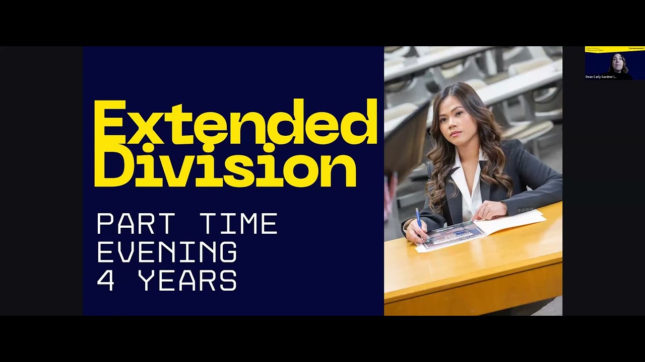 Delaware Law School Virtual Info Session - January 21, 2026