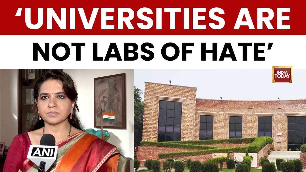 JNU Slogan Row: Shiv Sena&rsquo;s Shaina NC Slams Congress | India Today News