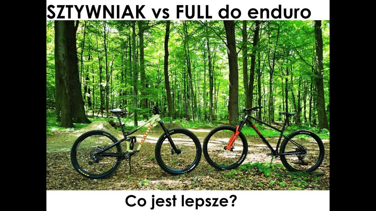 Rower do enduro: sztywniak czy full? Marin El Roy vs Alpine Trail