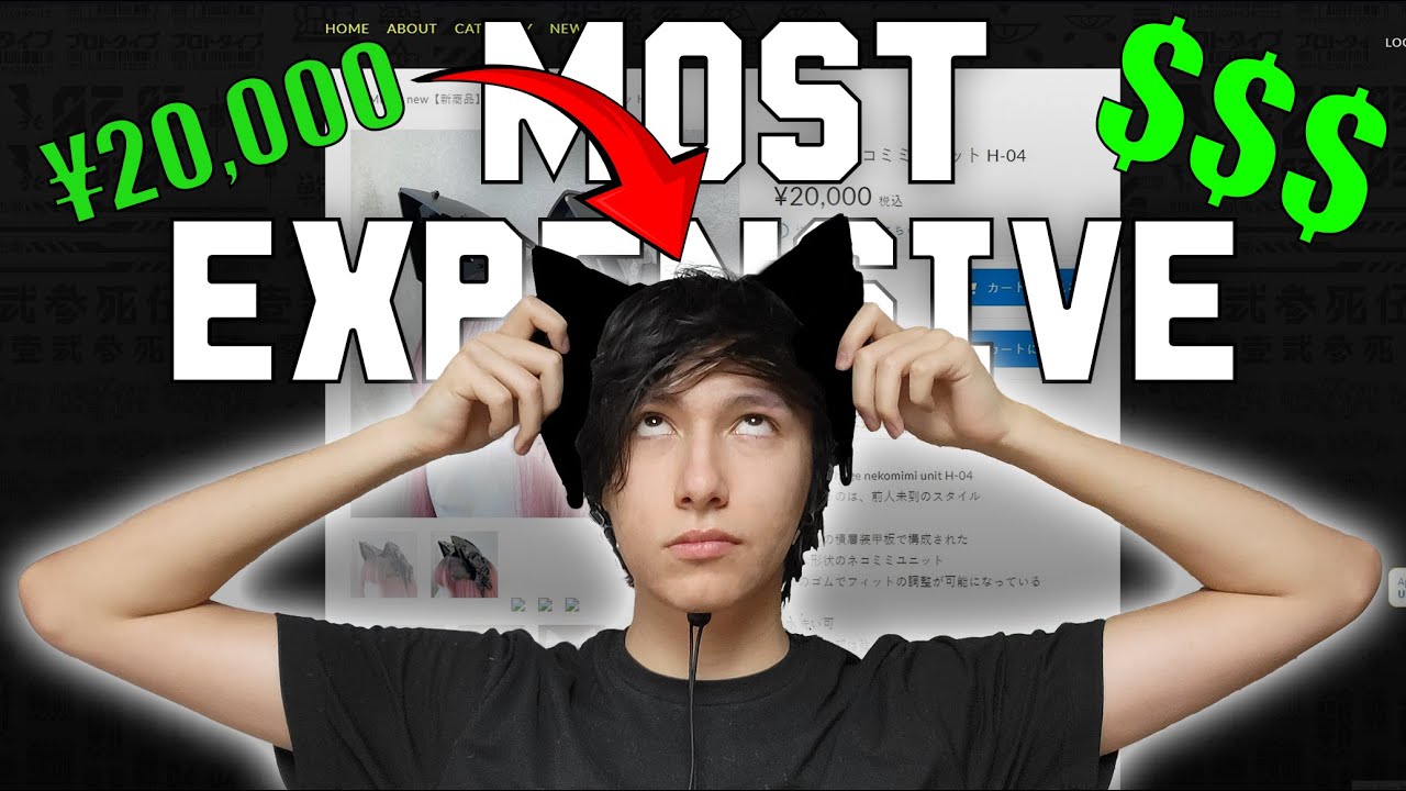 Unboxing The MOST Expensive Furry Ears