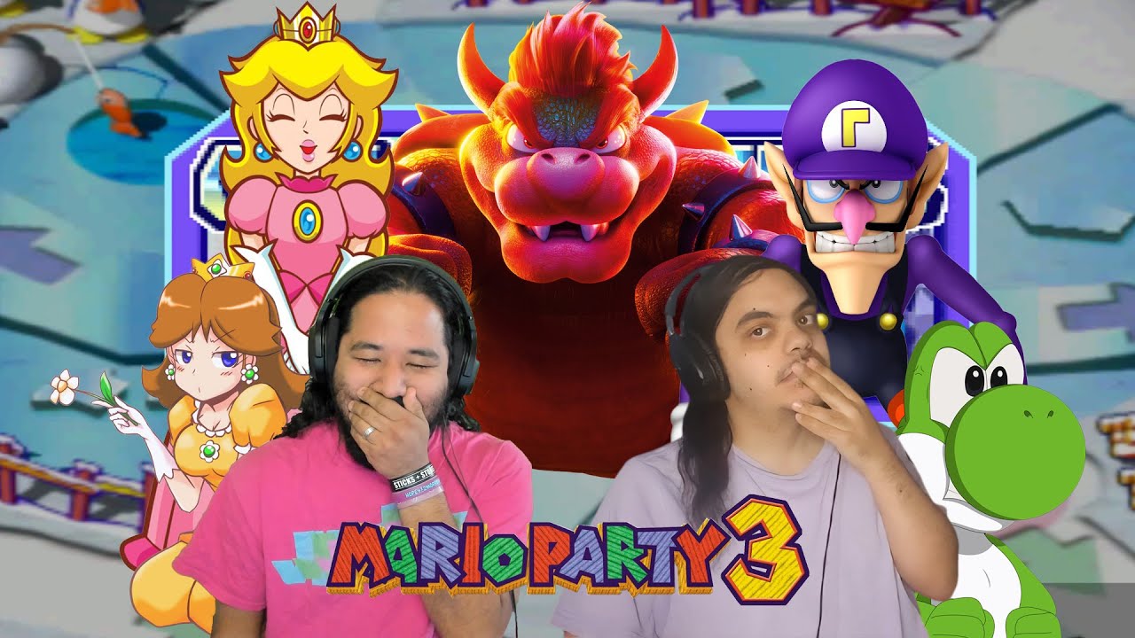 Mario Party 3: В ЭТОМ ЭПИЗОДЕ СЛИШКОМ МНОГО ПРОИЗОШЛО, О МОЙ БОГ!!!!