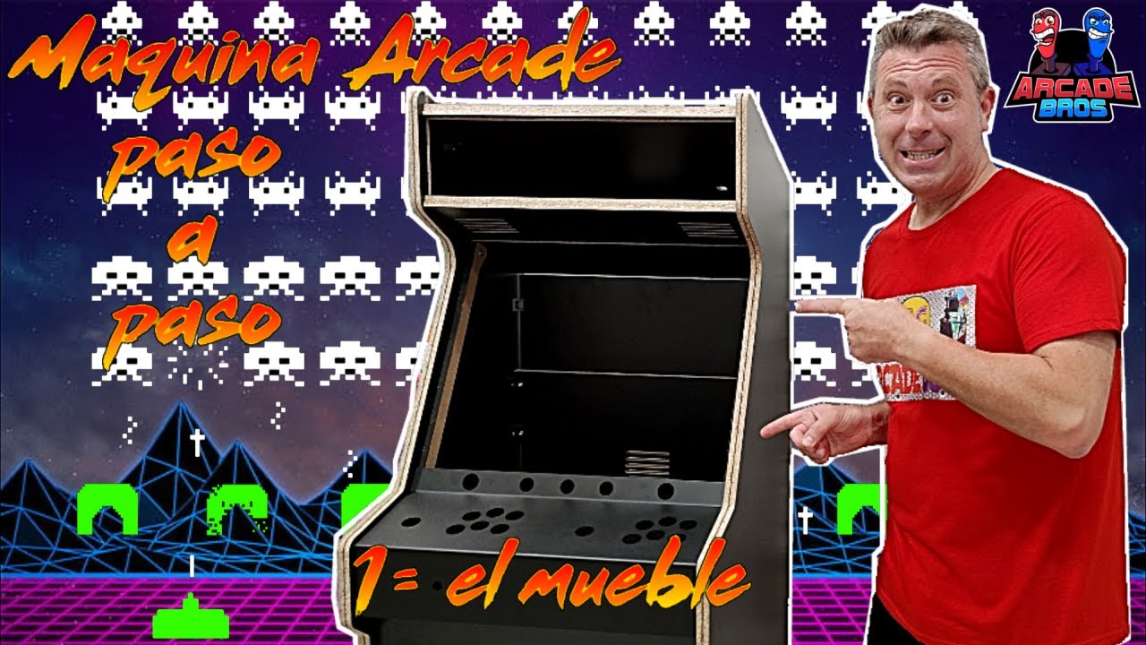 Haz tú máquina arcade paso a paso - Tutorial Paso 1: El mueble