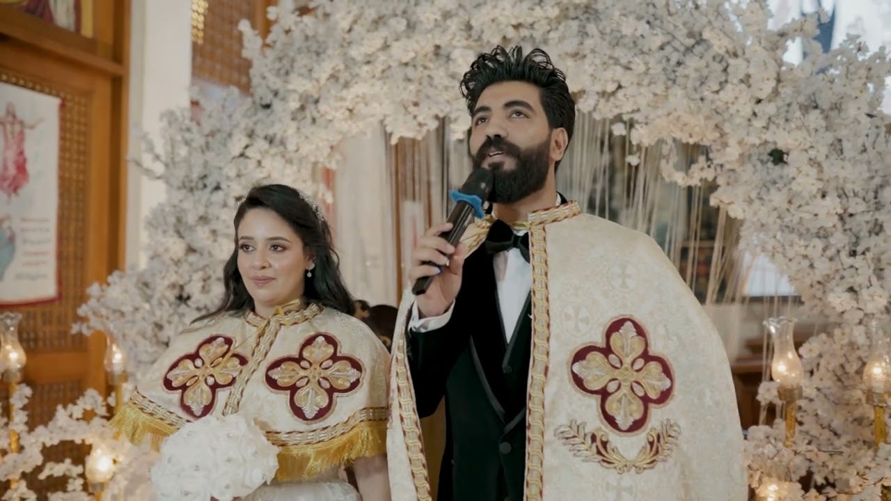 دكتور مينا وجيه يشارك فى صلوات إكليله ❤️