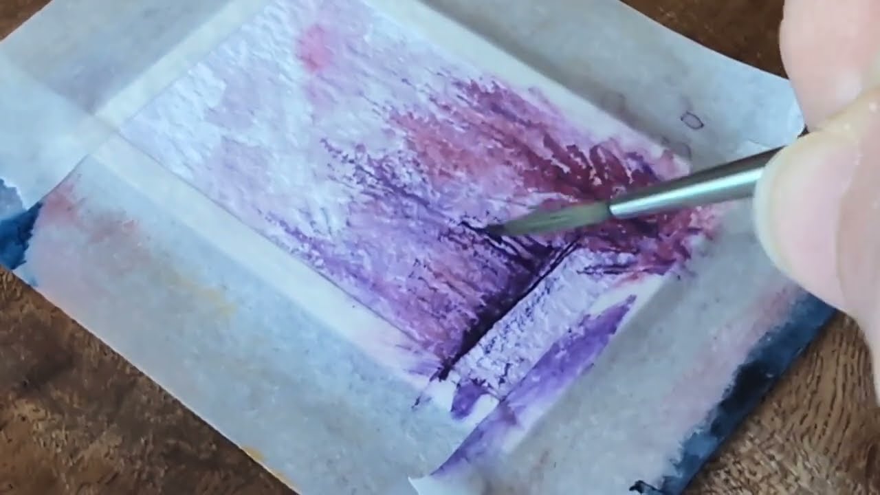 Easy Tiny Watercolour Scene (Step-by-Step) Beginner Friendly