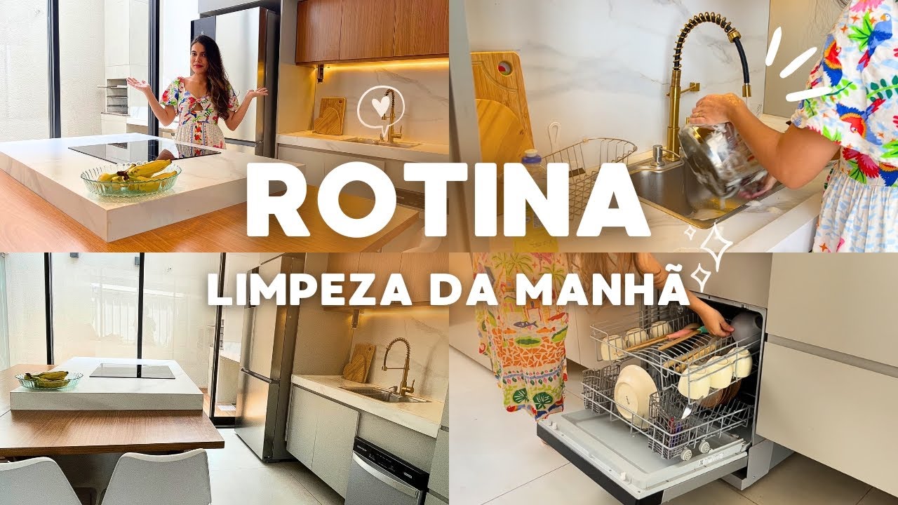 ROTINA DA MANHÃ REAL | ORGANIZAÇÃO E DICAS NA COZINHA