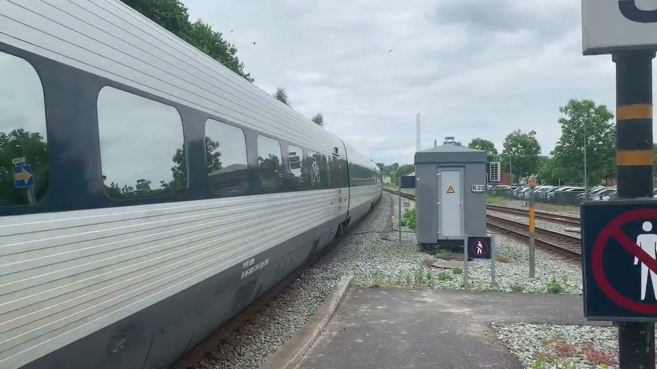 Tog i Hobro og Langå