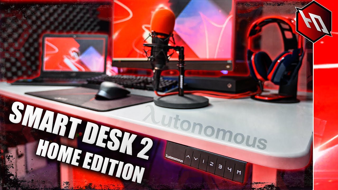 THE BEST & MOST AFFORDABLE MOTORIZED STANDING DESK!! (Autonomous Smart Desk 2 - Home Edition)