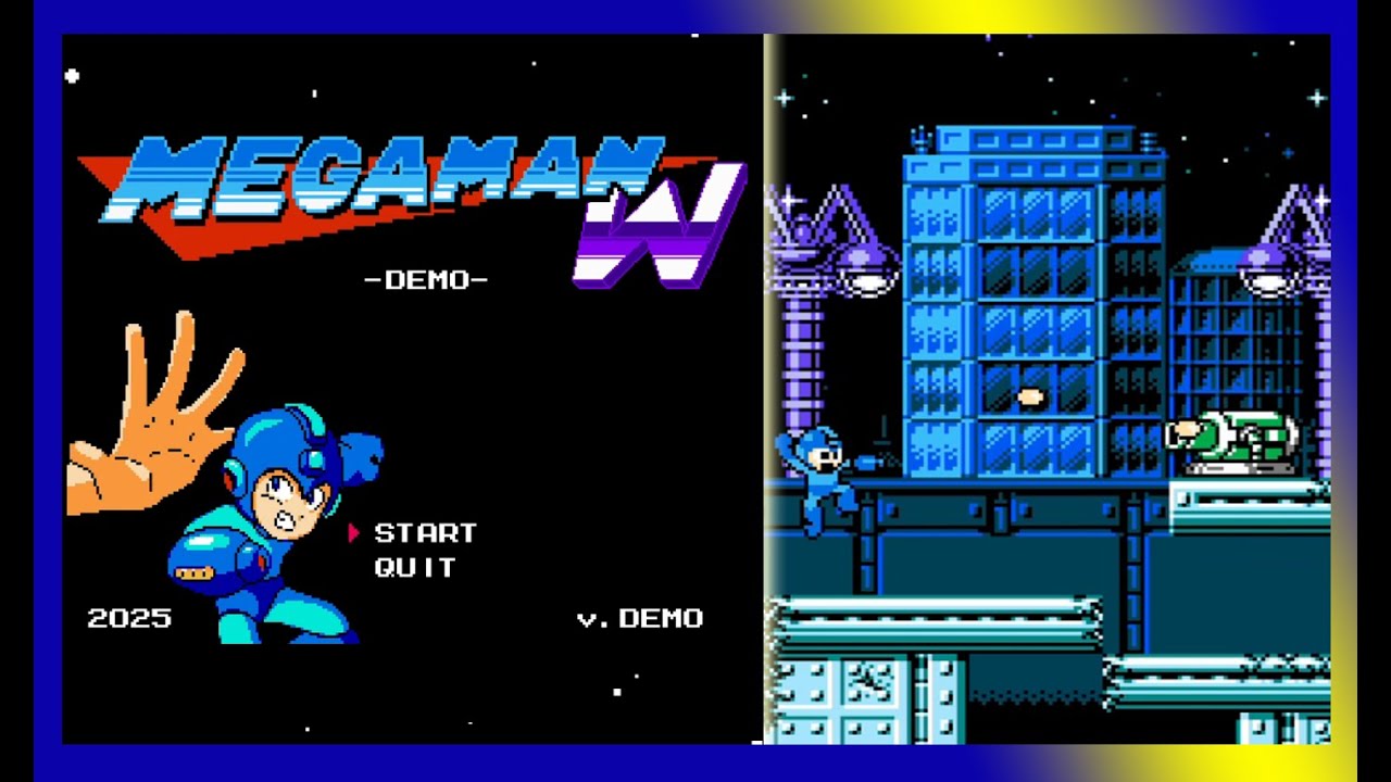 Mega Man W - Fangame (Demo)