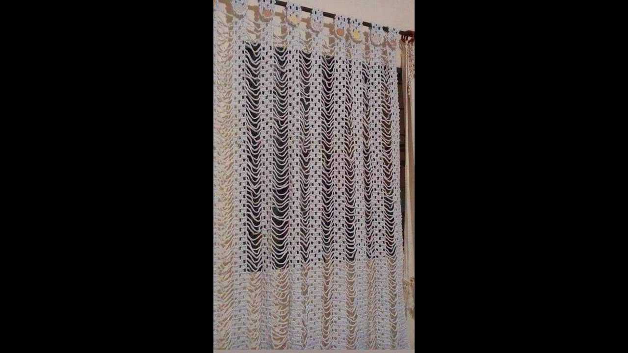طريقة عمل ستارة كروشيه سهله وسريعة جدا How to crochet easy & beauty curtain