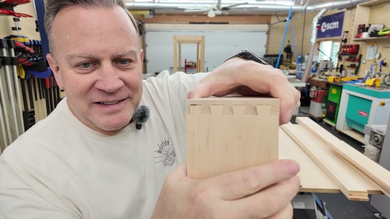 Dovetails on the Quick!  Automatic Dovetail machines can make for really quick and accurate drawers