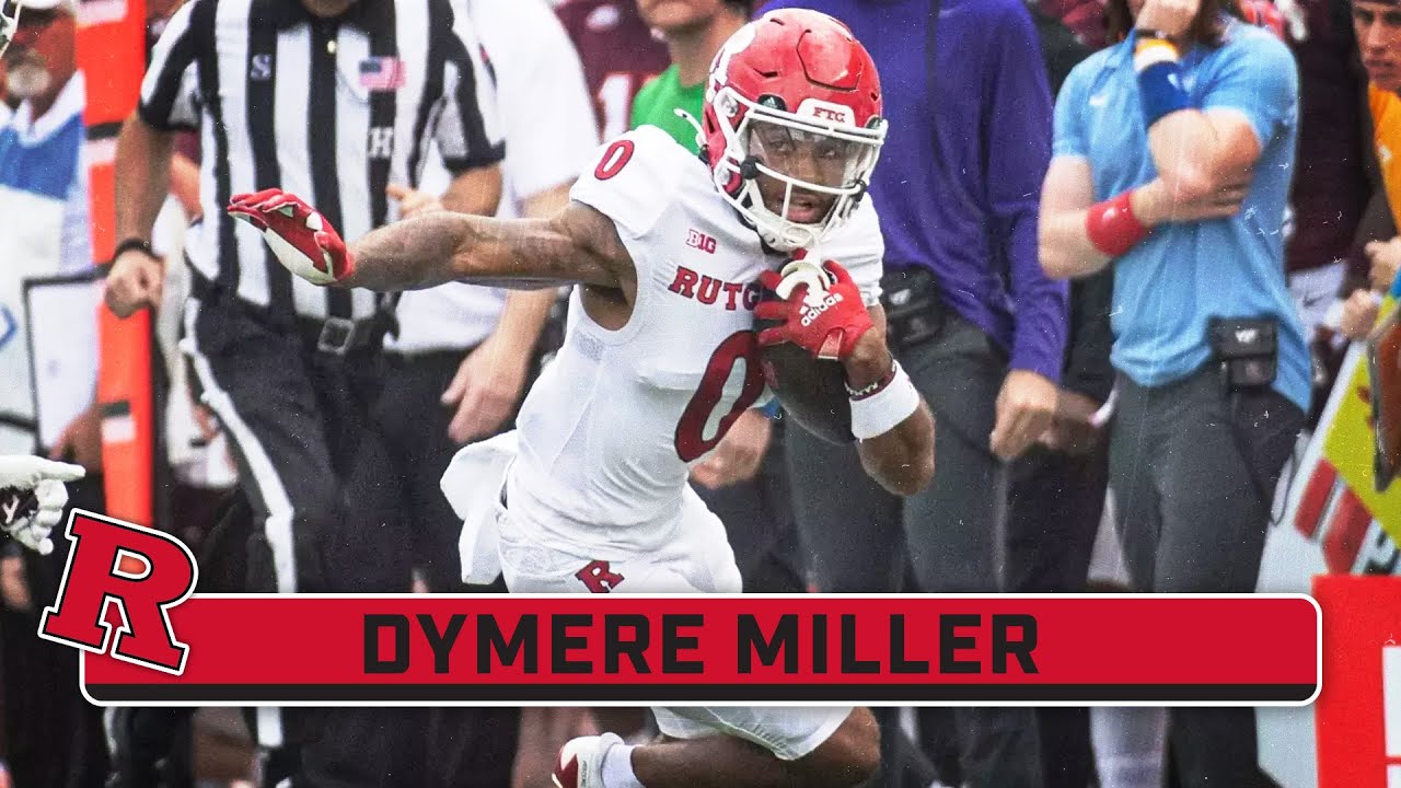 2025 SENIOR HIGHLIGHTS: WR Dymere Miller | Rutgers Football