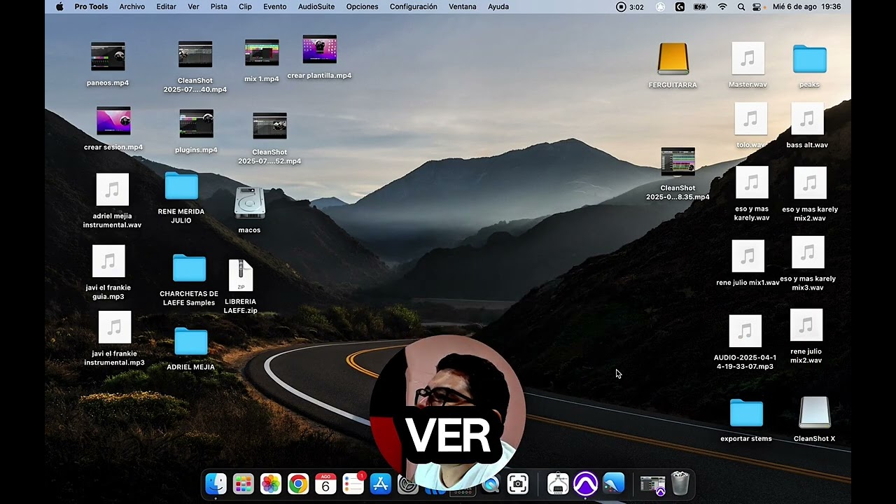 Como exportar stems en protools 