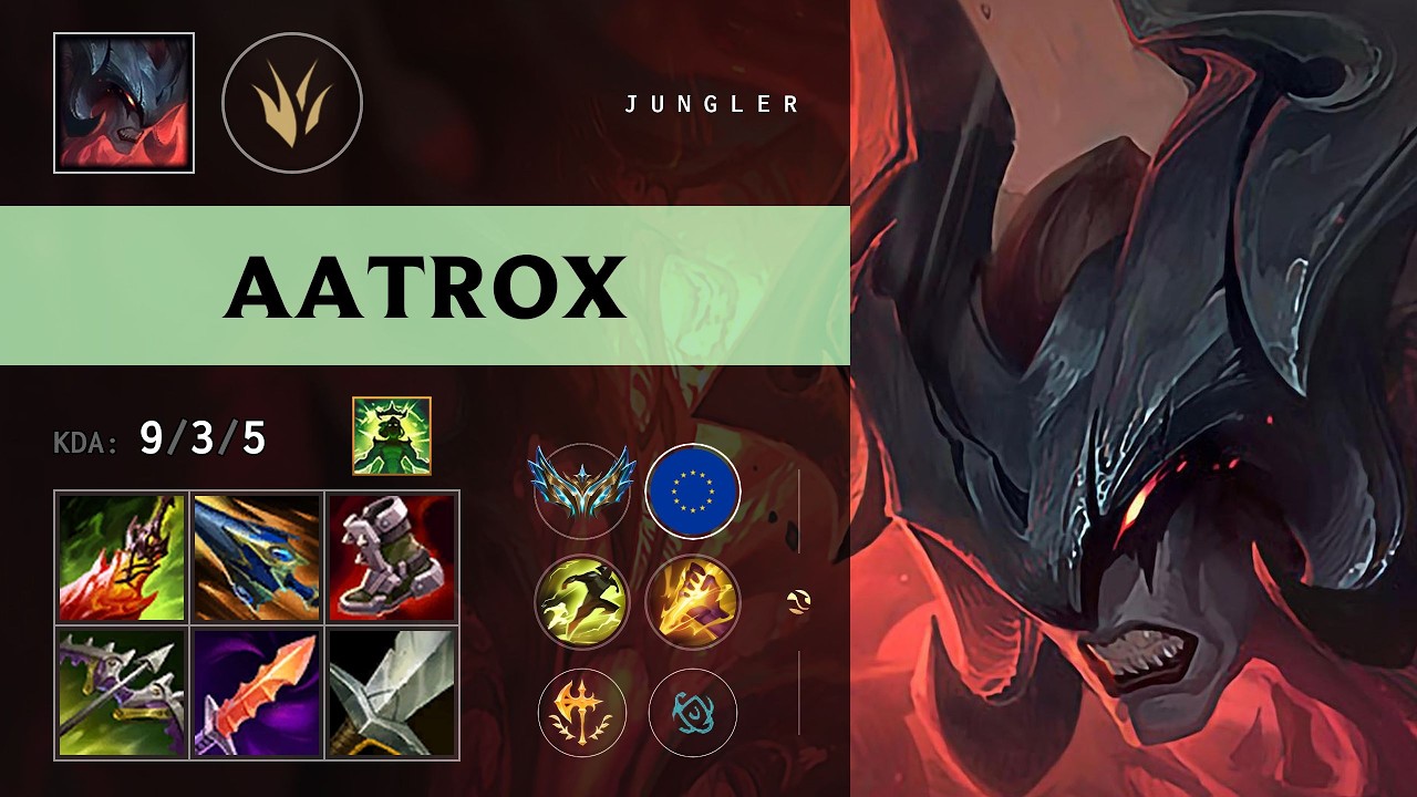 Aatrox Jungle vs Wukong - EUW Challenger Patch 26.11