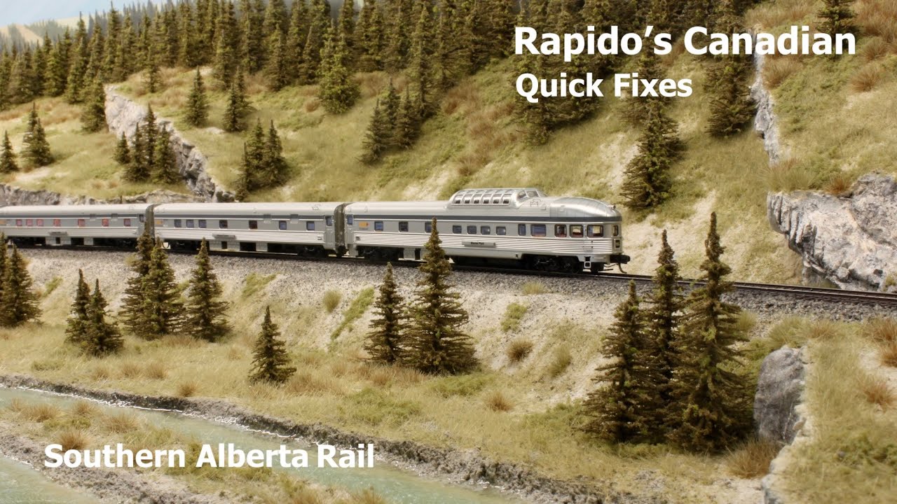 Rapido's N Scale Canadian - Quick Fixes - Southern Alberta Rail