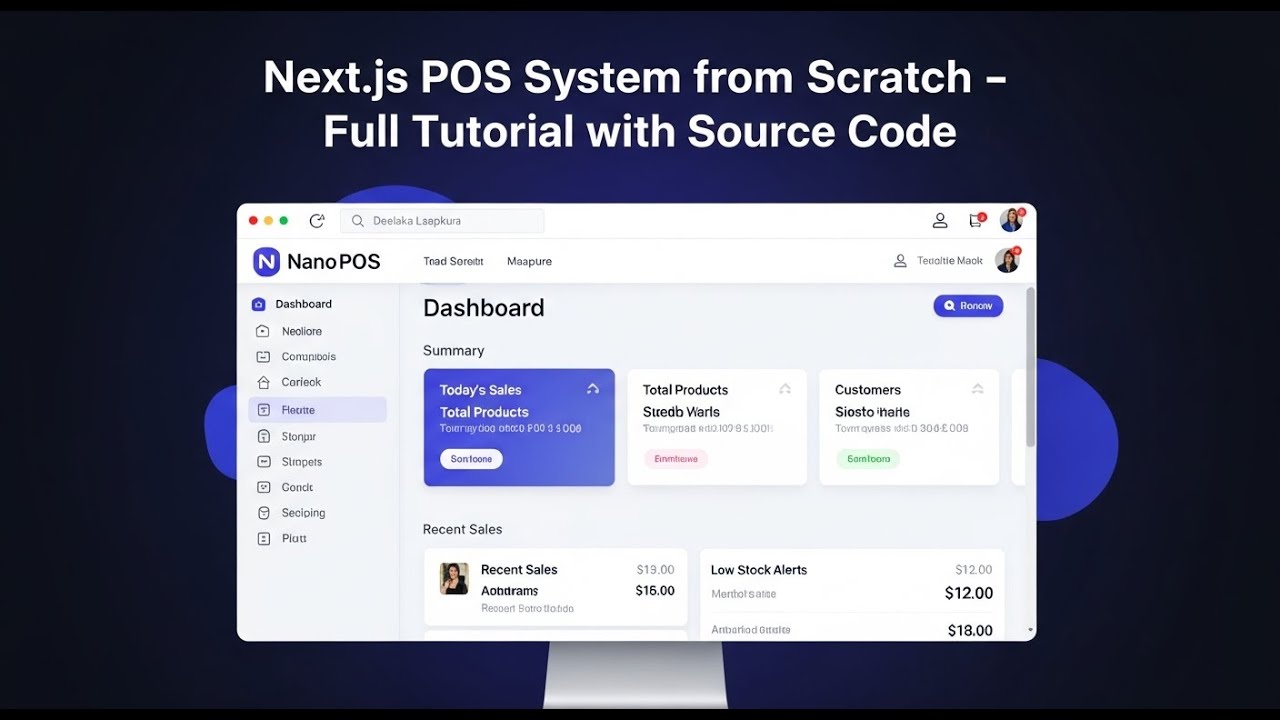 Next.js POS System  - Full Tutorial with Source Code