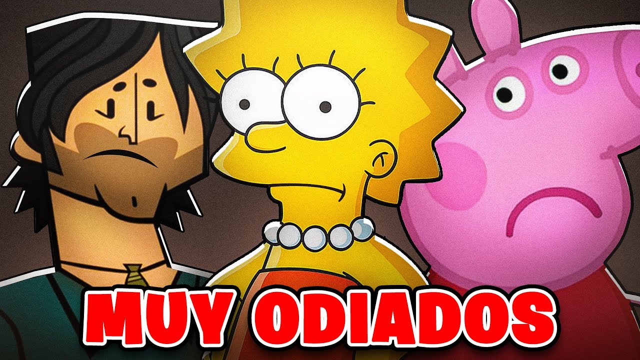 Personajes INJUSTAMENTE ODIADOS pt.2