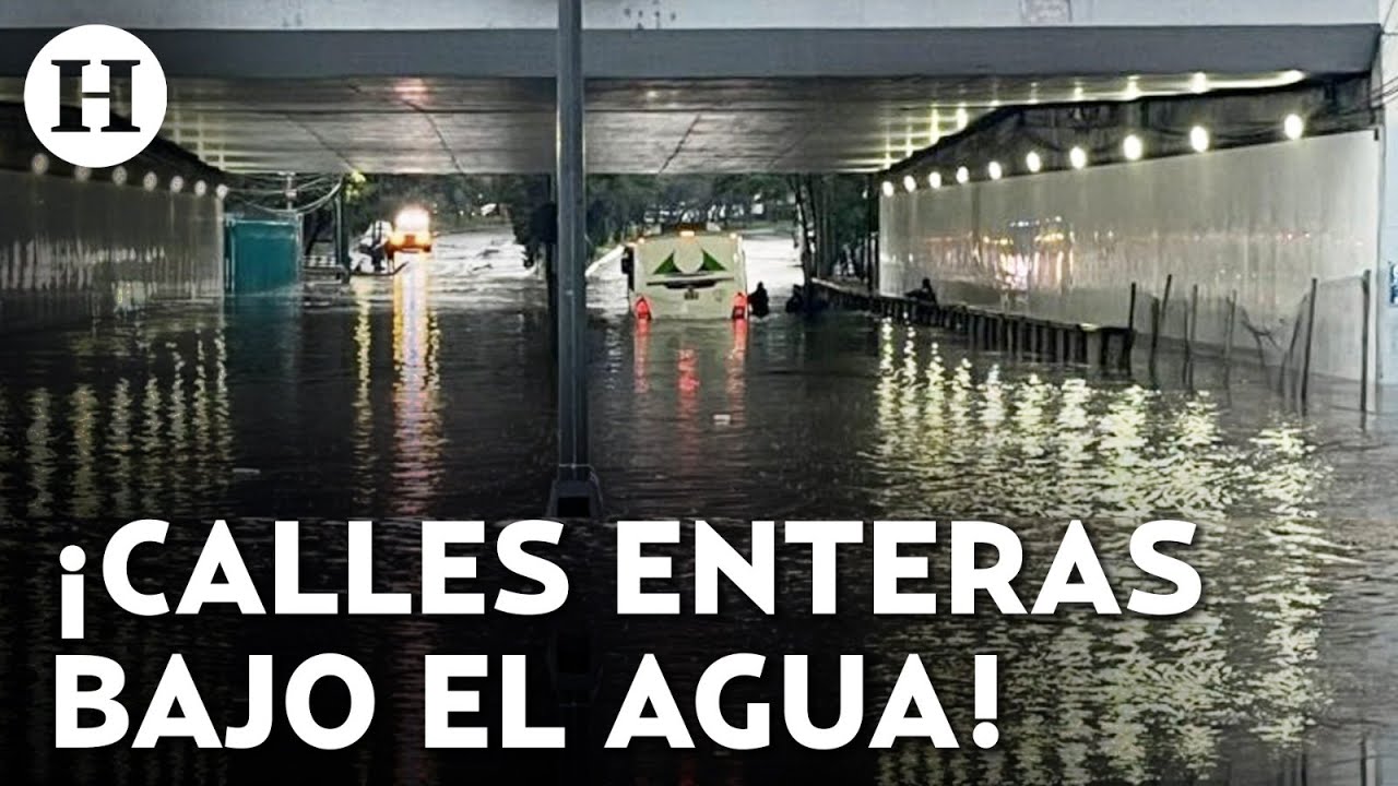 &iexcl;Inundaciones, socavones y caos vial!&nbsp;CDMX enfrenta graves da&ntilde;os tras las intensas lluvias