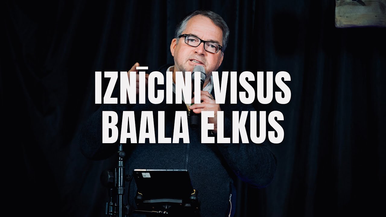 “Kas ir tavi Baali? Mūsdienu elki, kas neielaidīs tevi apsolītajā zemē” | Agris Ginko