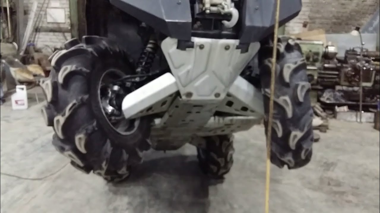 BRP G2 проблемы с рулевым квадроцикла can-am. Отголоски ДТП.