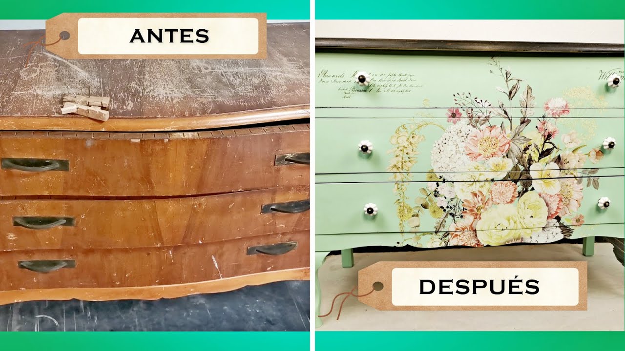 Makeover / Reciclar Cómoda / Transfer Re-design with Prima