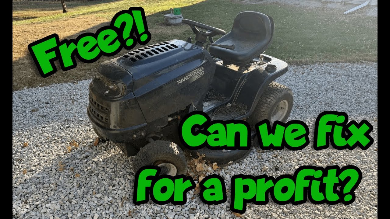 “JUNK” Mower - Can we make any money off of it?