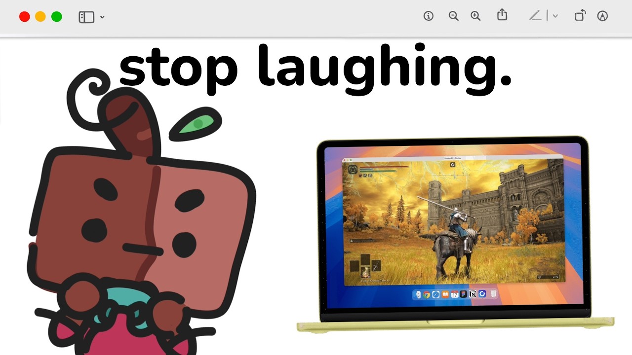 yes, Macs CAN game too.