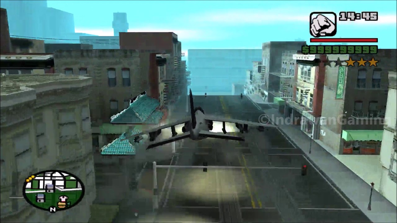 GTA San Andreas - Wasted And BOOM #210 (Plane Crash)