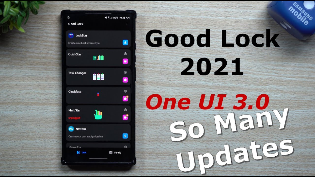 Good Lock 2021 Brings Lots Of Updates - ClockFace & Sound Assistant SCORE BIG