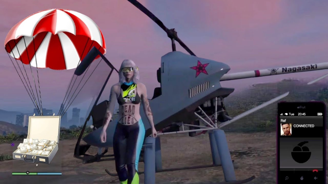Higgins Helitours - Money Laundering - Recover the cargo(Havok) - Money Fronts DLC |GTA V Online|