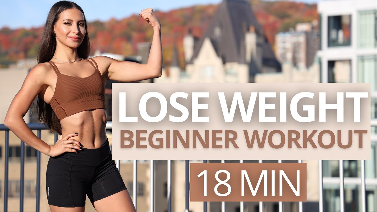 LOSE WEIGHT Beginner Workout - Full Body, Belly Fat & Abs | Strength & Flexibility | No Equipment