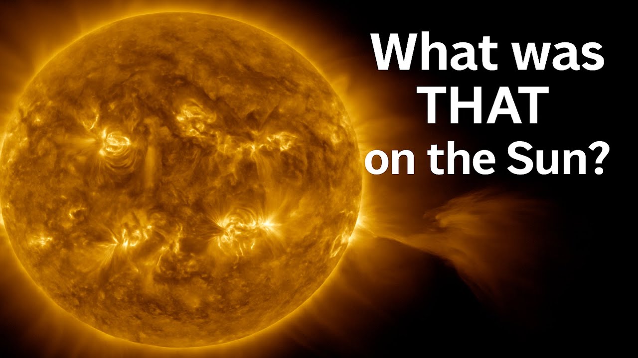 What Was THAT at 2:55?! NASA&rsquo;s SDO Captures Solar Drama! ☀️🚨 #SunDay