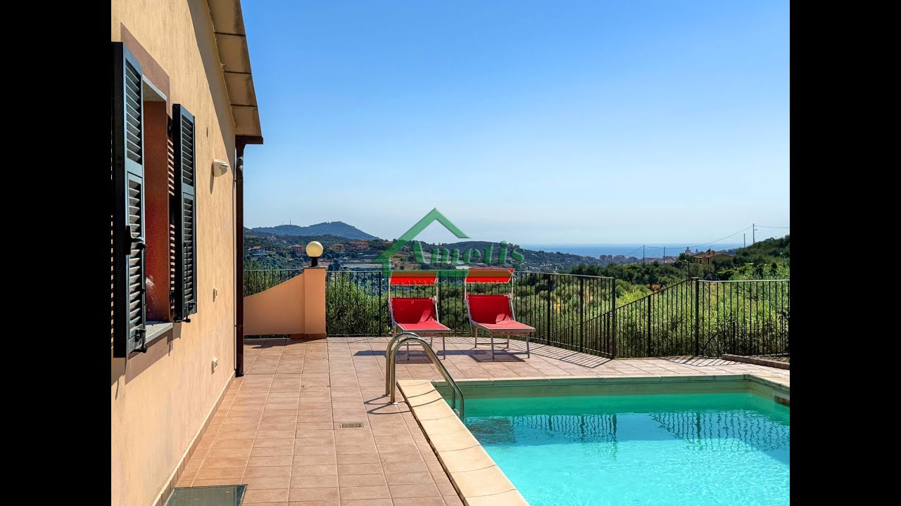 Rif. V840 - Villa Melograno in Vendita a Imperia (IM) con piscina - Villa Swimming Pool