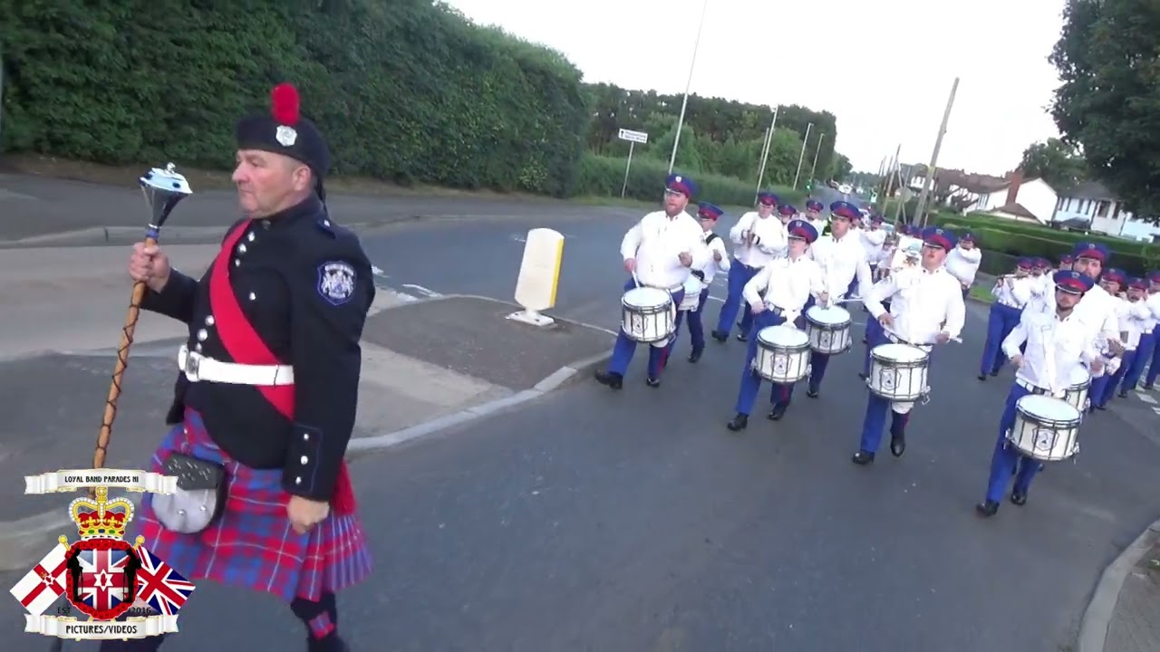 Ballykeel Loyal Sons Of Ulster FB @ Ballymoughan Purple Guards FB Parade 2025