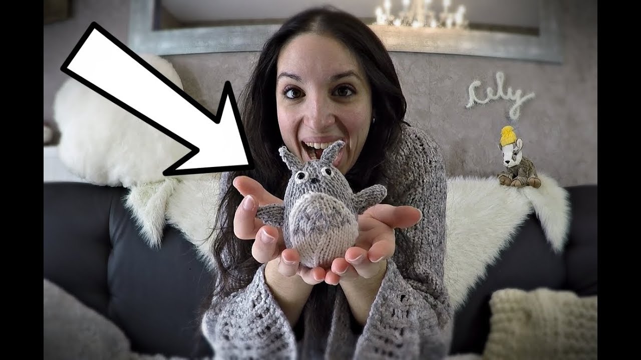 Ca y est ! Il est enfin arrivé ! [ TUTO tricot : facile et rapide ] tricoter Totoro