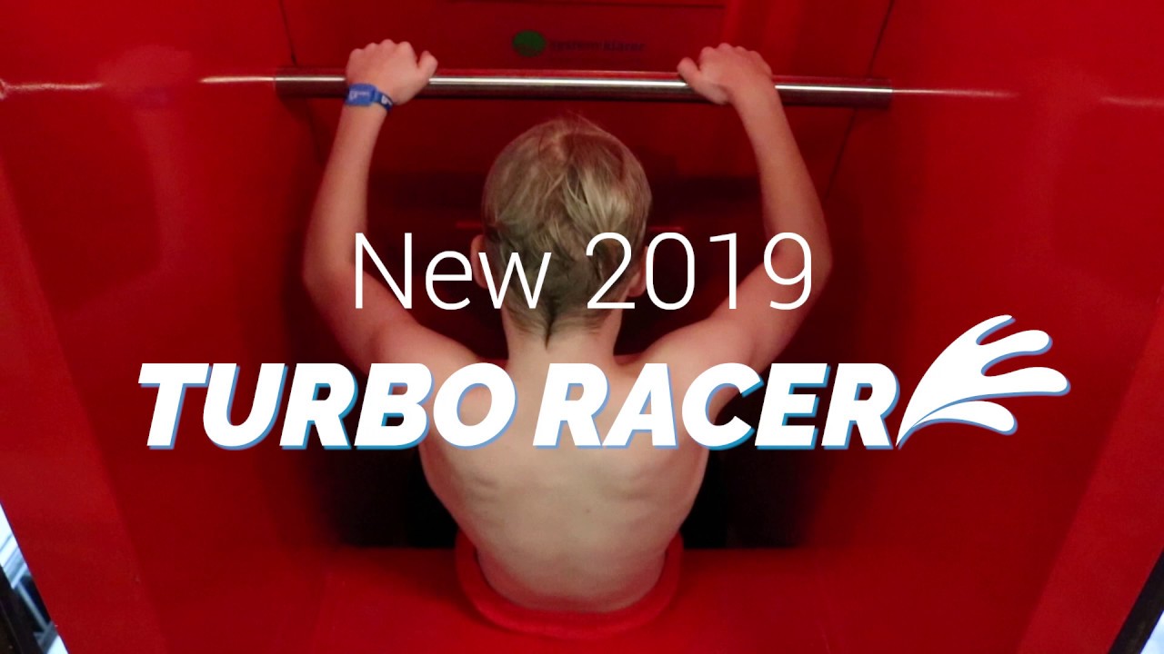 Turbo Racer lynhurtig vandrutsjebane i Lalandia i Billund