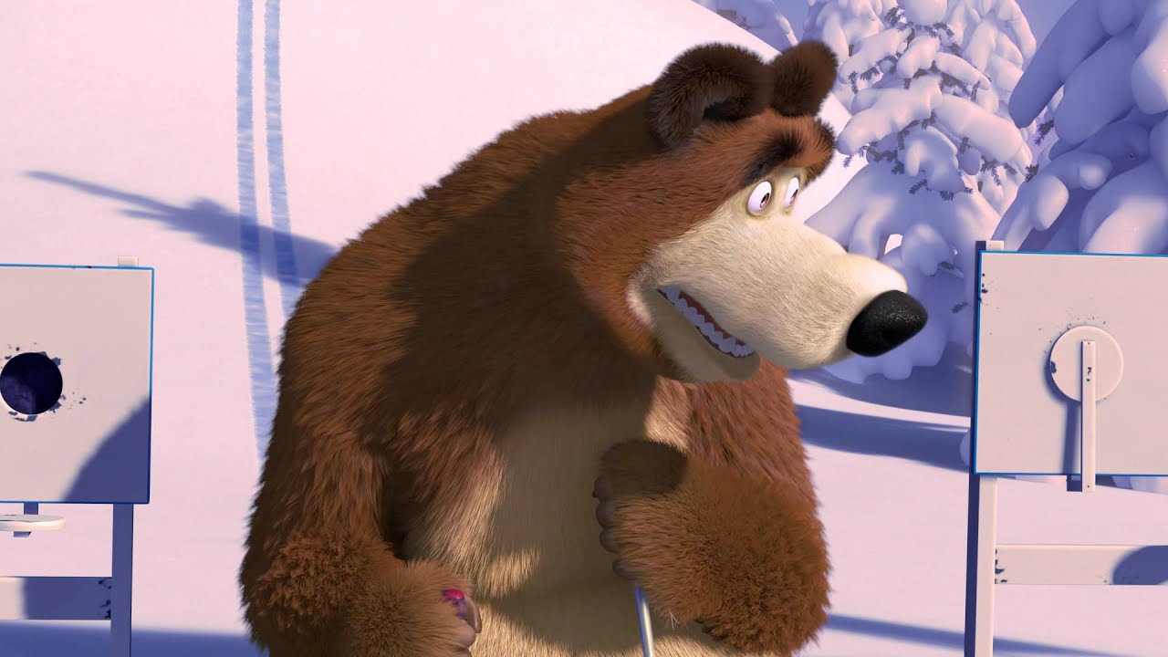Маша и Медведь - Лыжню! (Трейлер)