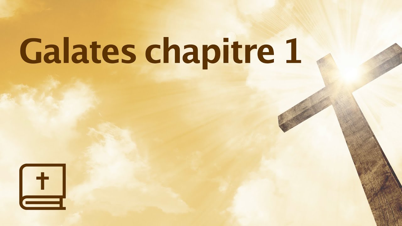 Galates chapitre 1