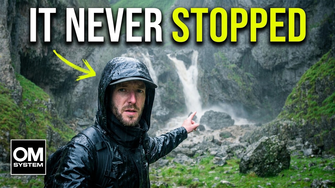 The Rain Did Not Stop: Landscape Photography in Gordale Scar