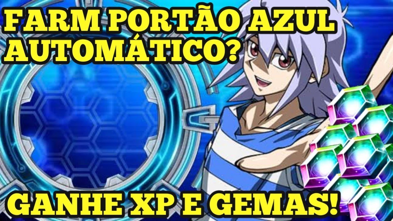 DUEL LINKS MODIFICADO? COMO FARMAR O PORTÃO AZUL AUTOMÁTICO!