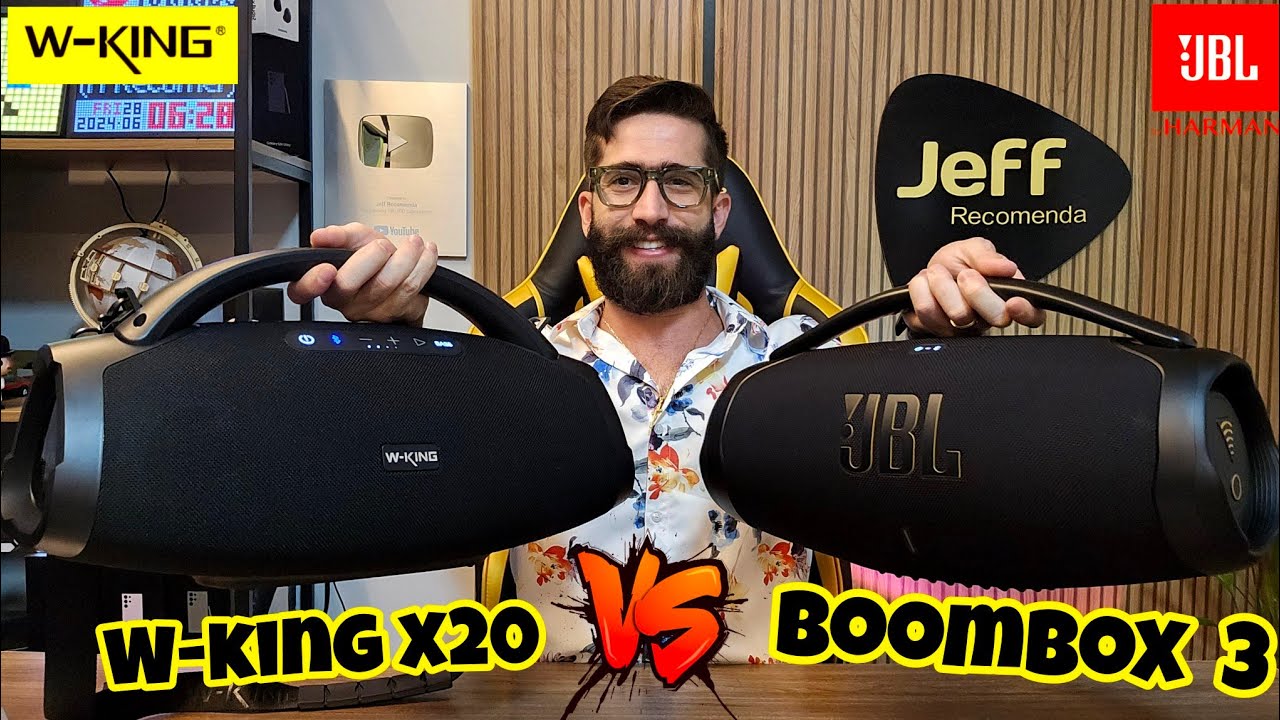 W-KING X20 200W Vs JBL BOOMBOX 3 WIFI: O DUELO DO ANO! Qual Caixa de som Levou a melhor?