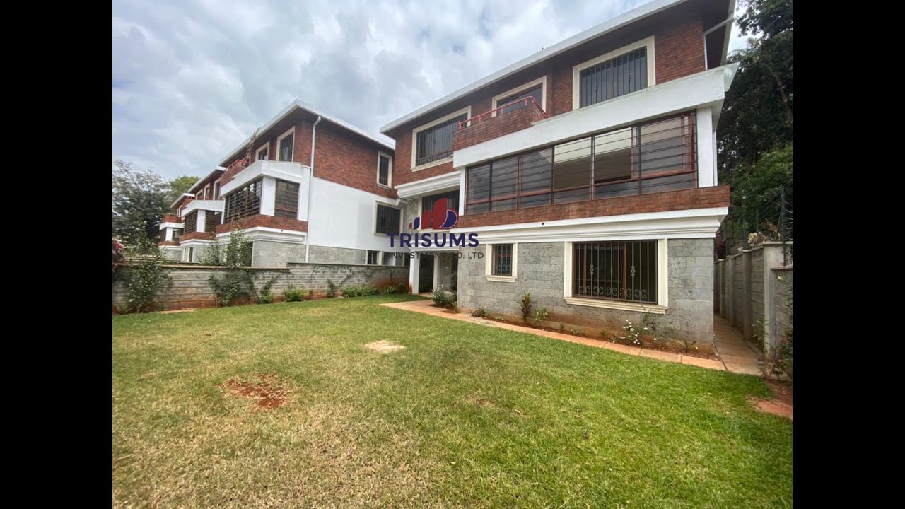 5 BEDROOMS TOWNHOUSE FOR RENT IN SPRING VALLEY @ Ksh 280K